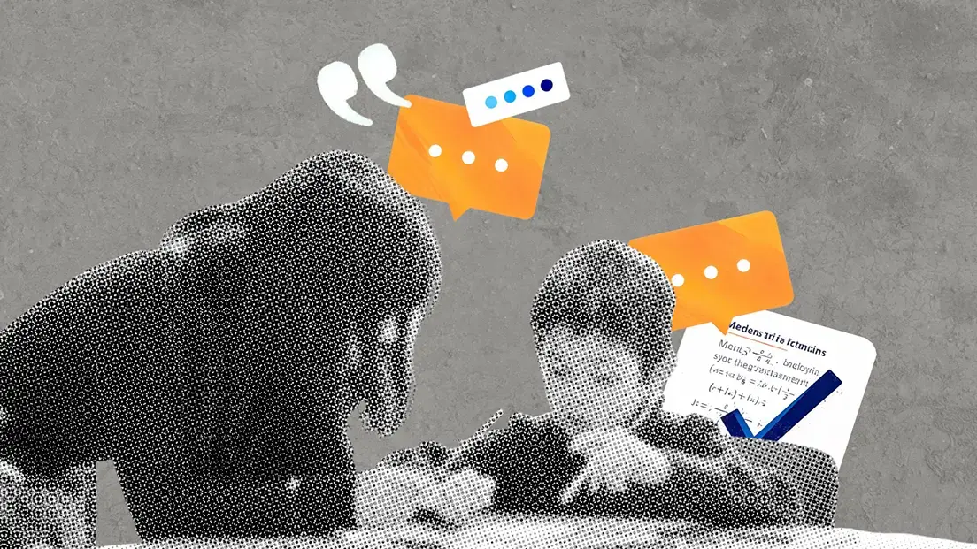 Teacher grading assignments via Word agent