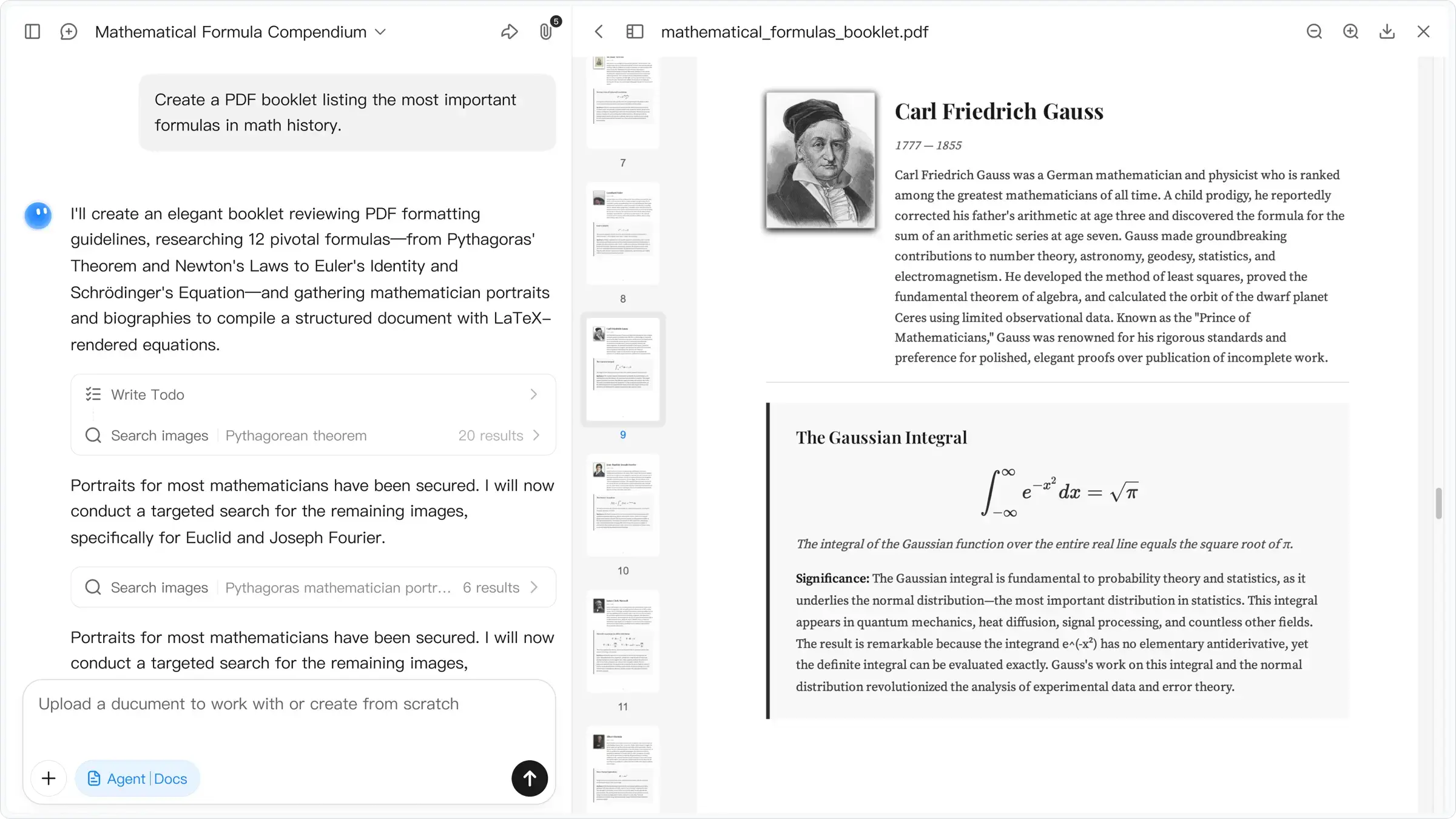 AI-powered professional document generation with Kimi K2.5