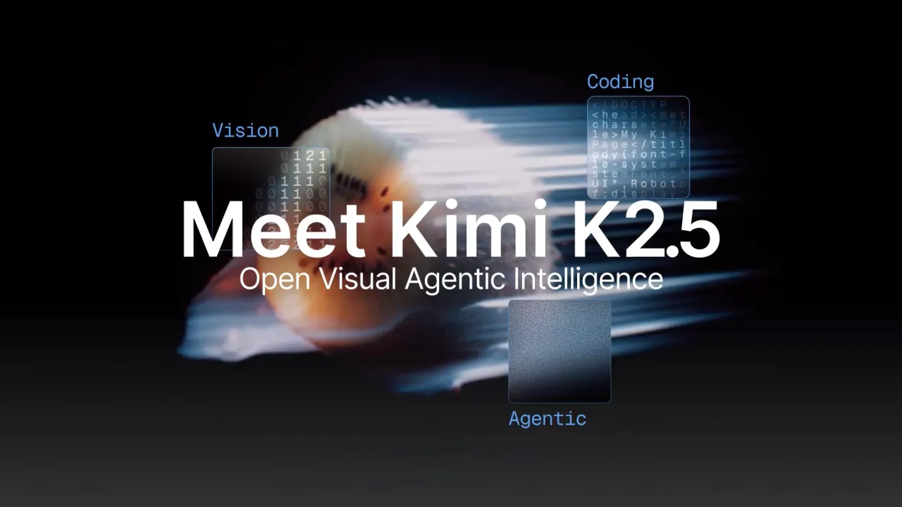 Moonshot AI Kimi K2.5: Visual agentic intelligence model with vision, coding, and agentic capabilities