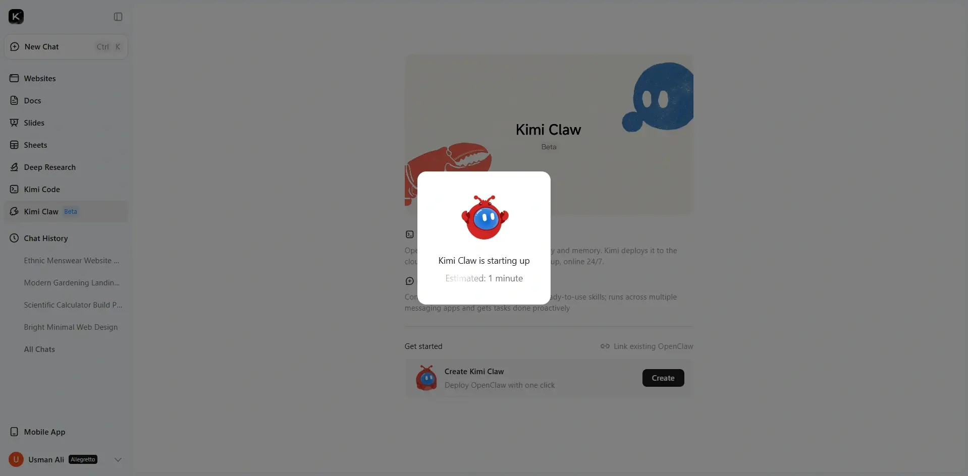 Create a new instance