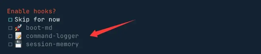 Enable the last three hooks