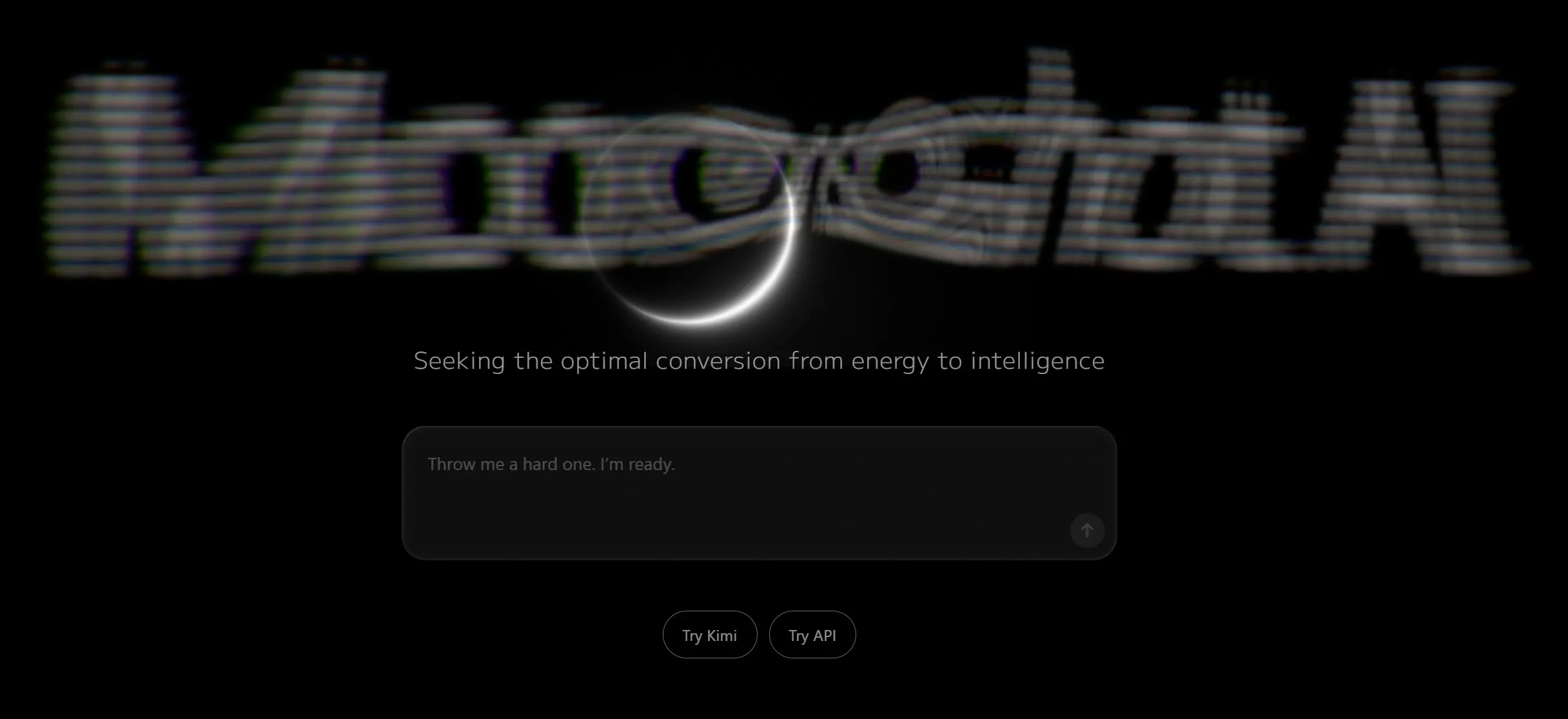 The new moonshot ai official website