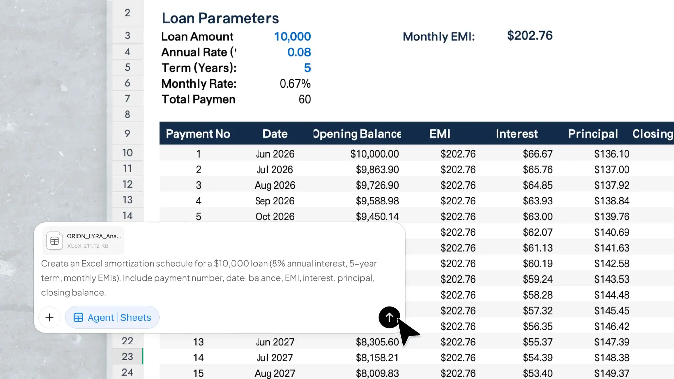 How to Create an Excel Amortization Schedule Step by Step