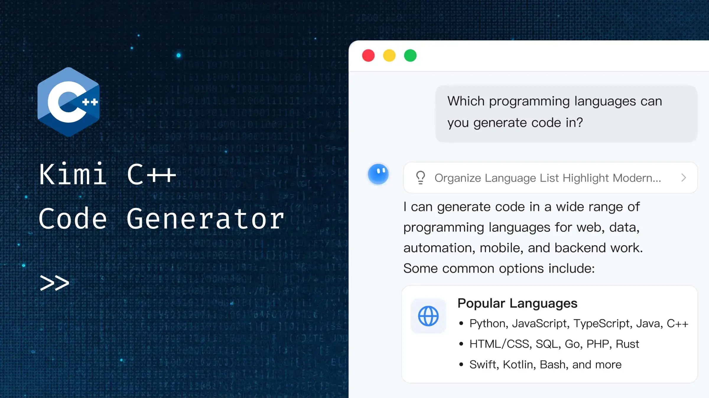 AI C++ Code Generator