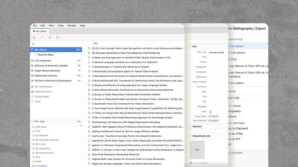 Zotero Web Clone