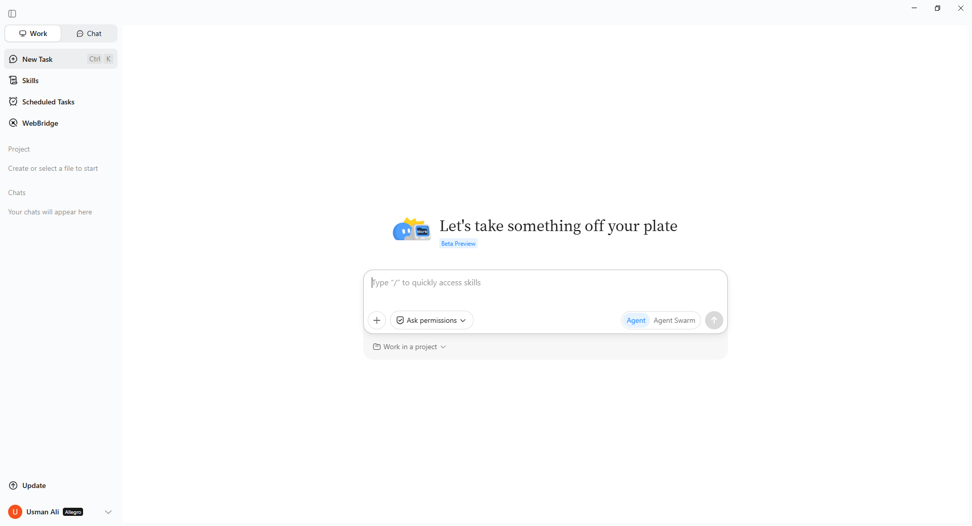 Kimi Work - AI workspace for research and automation