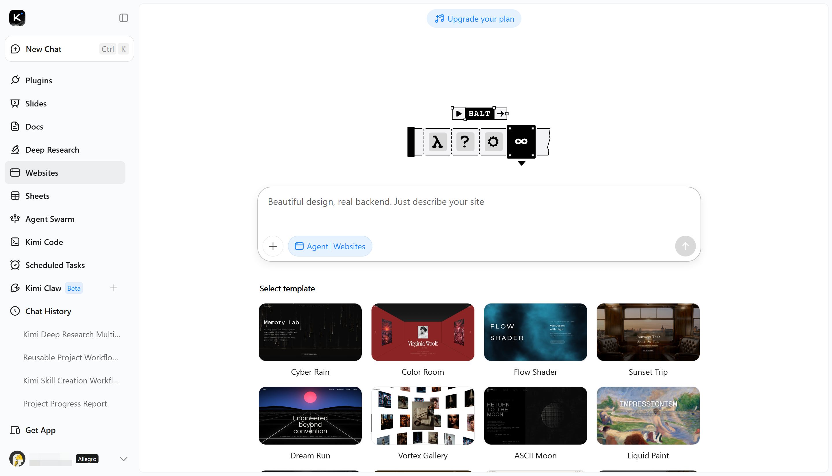 Kimi is one of the best vibe coding tools