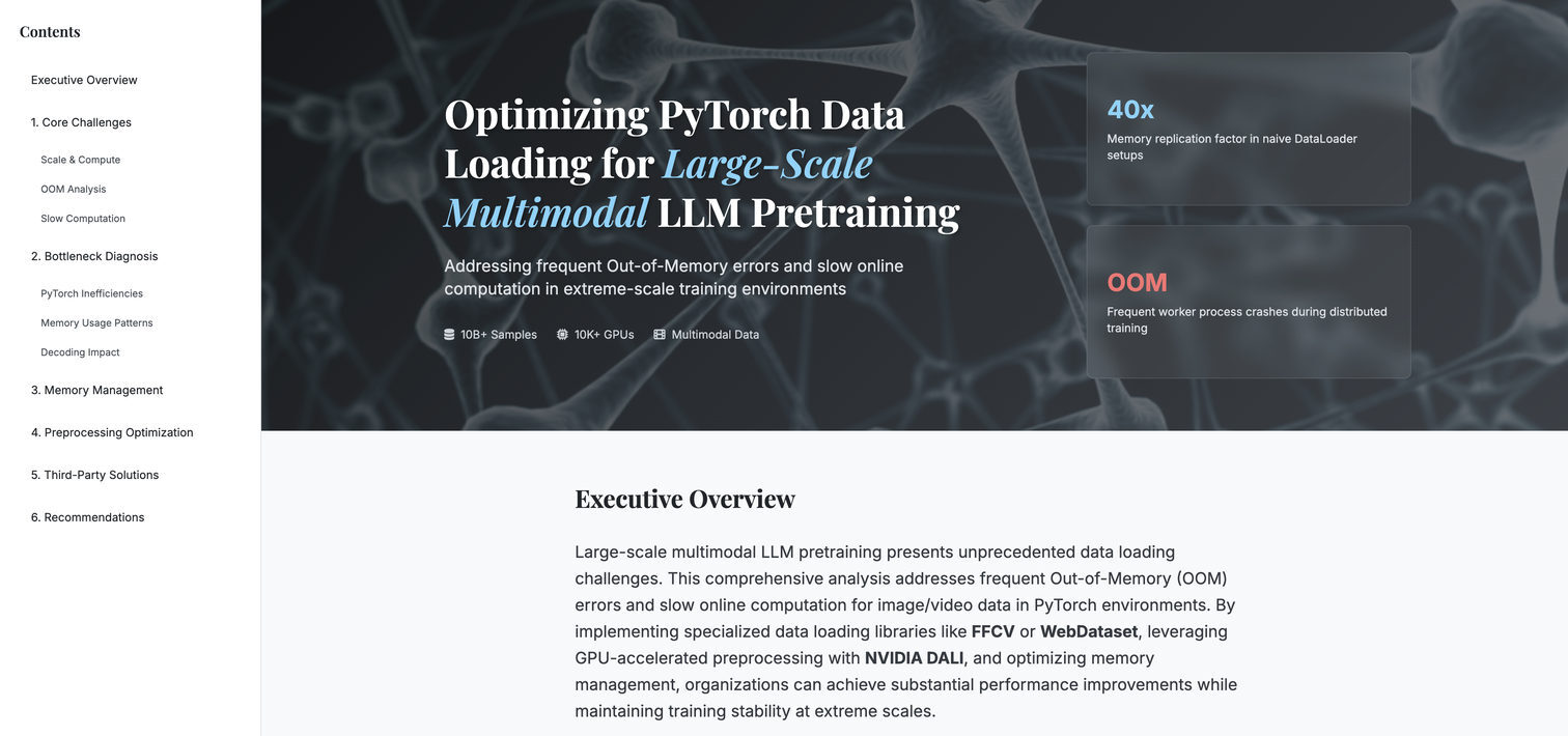 PyTorch Multimodal Loading Analysis