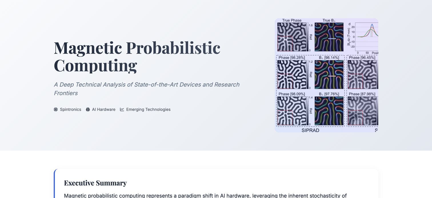 Stochastic Magnetic Device Report