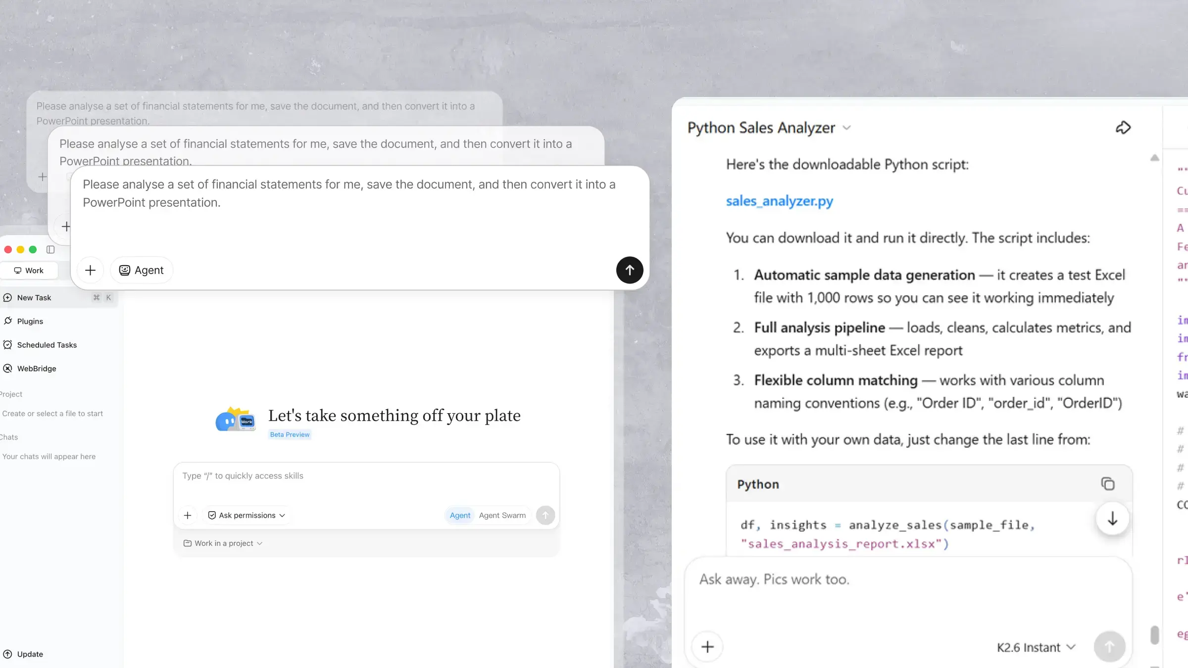 Kimi AI Chat: potente chatbot AI per la programmazione