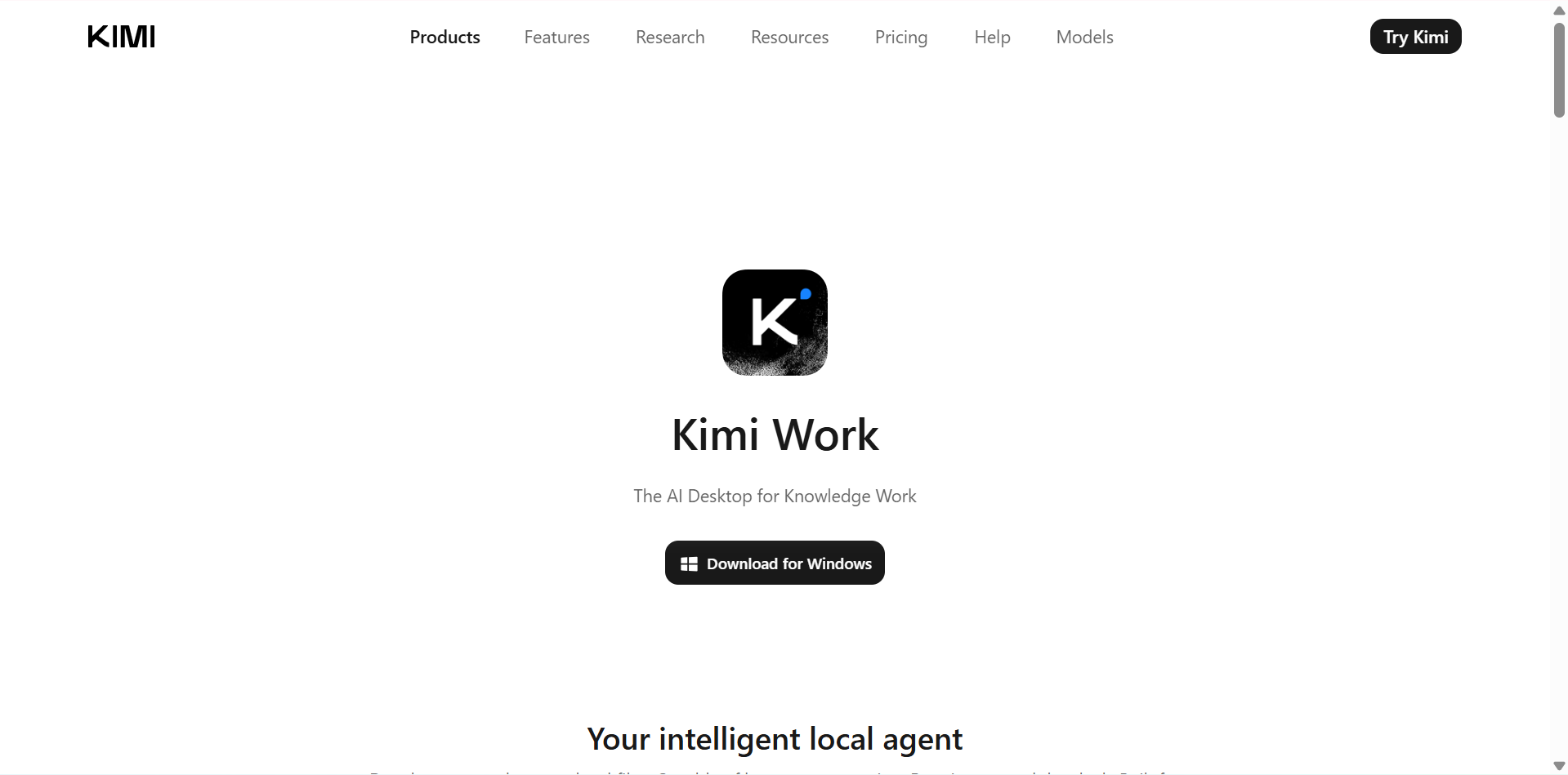 Tải và cài đặt Kimi Work