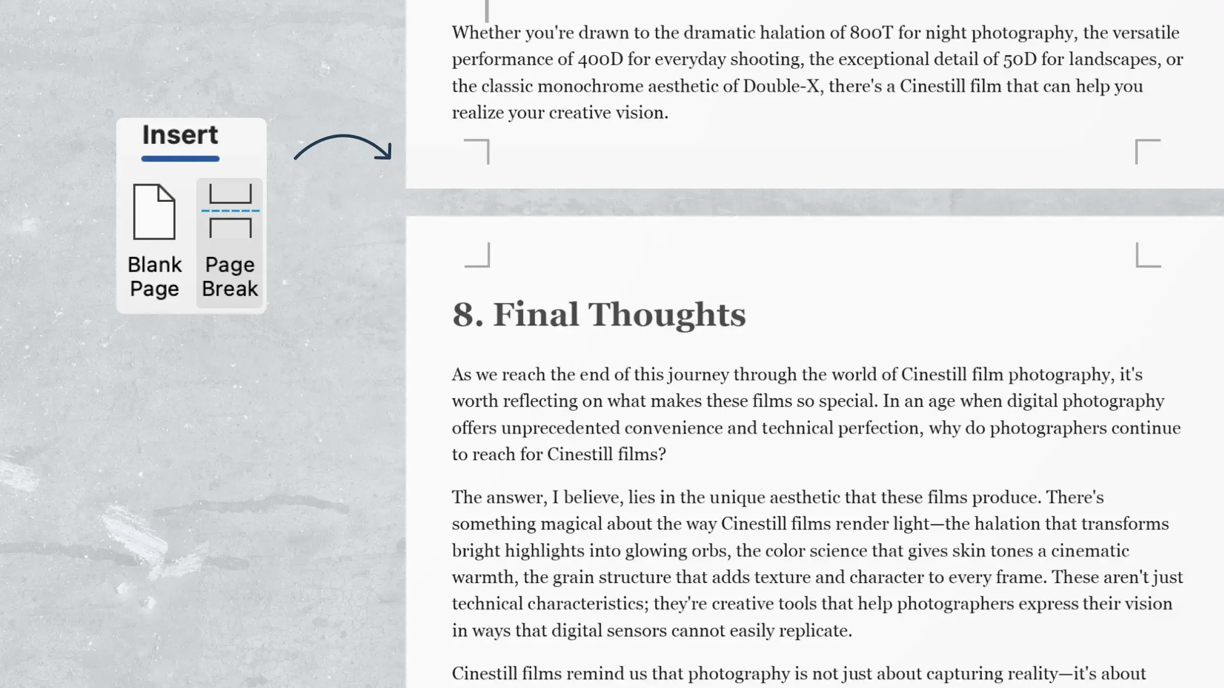How to Insert a Page Break in Word: 4 Ways