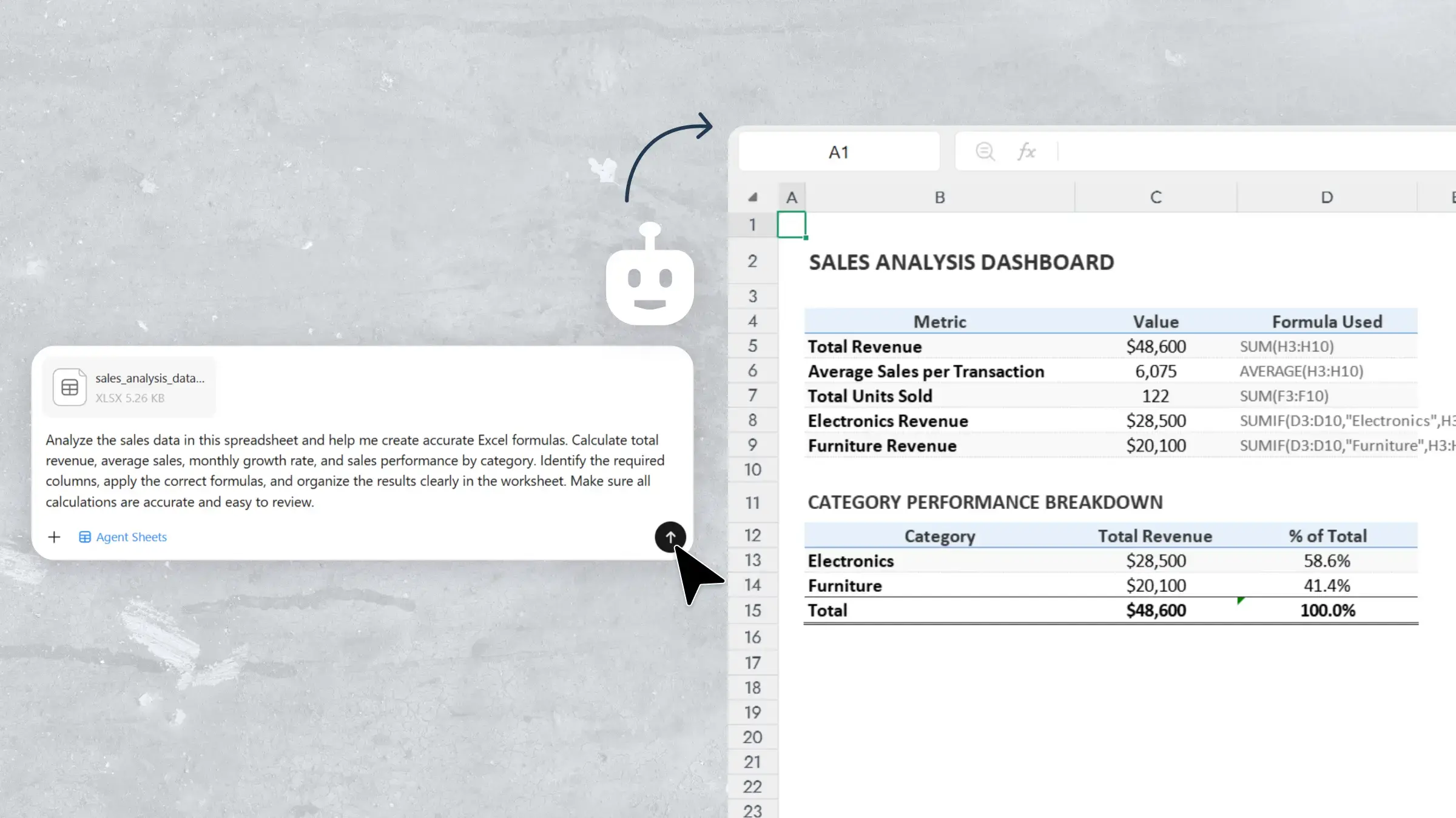 Que peut faire un bot IA pour Excel ? Guide complet
