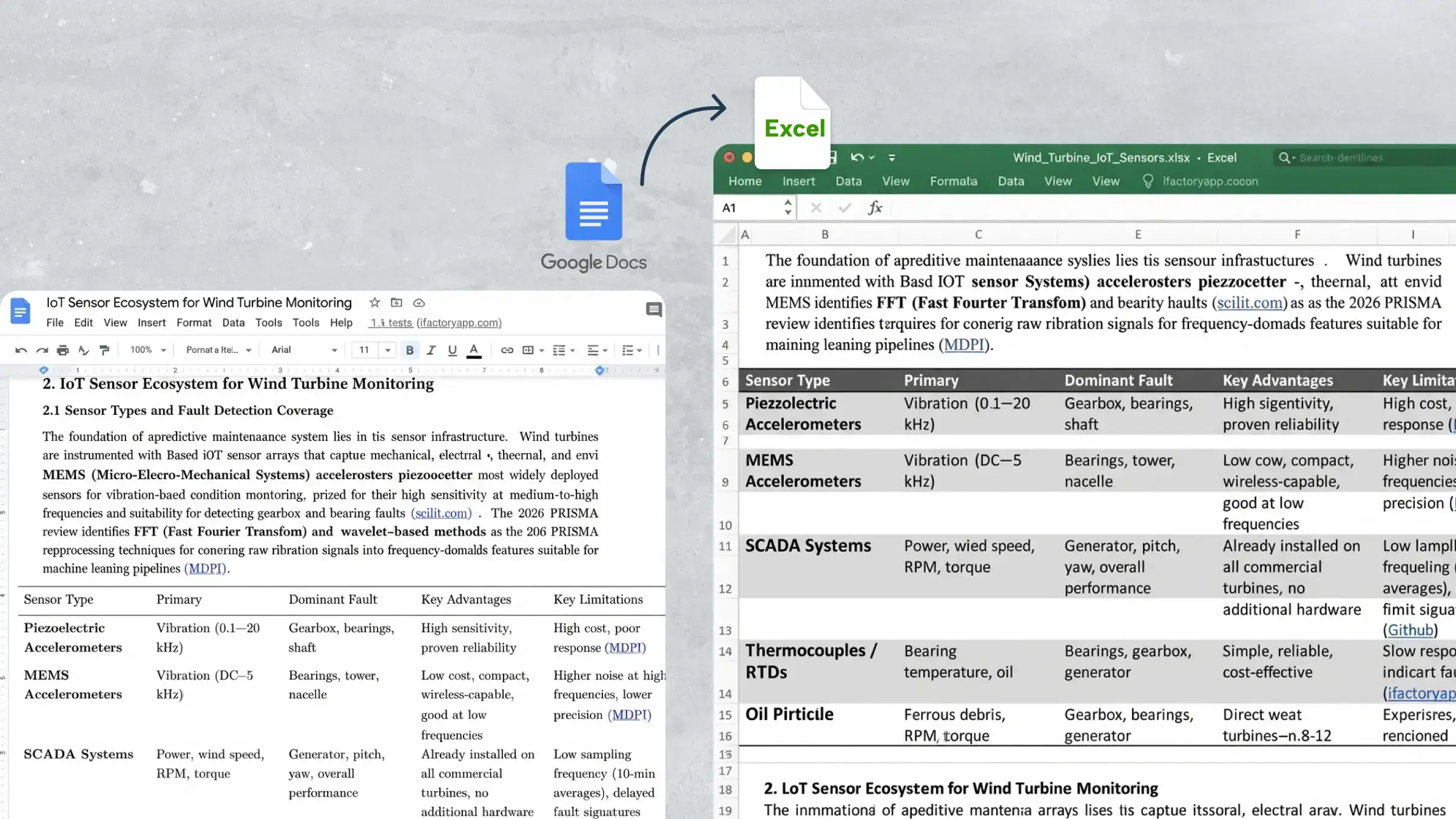 Convertir des Google Docs en Excel : méthodes simples et précises