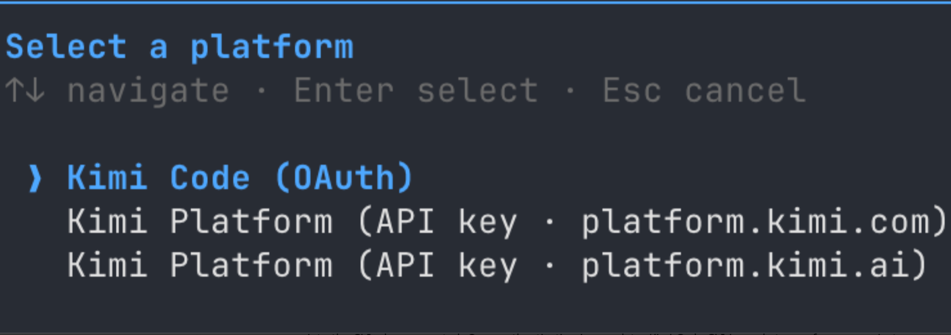 Choose your preferred sign-in method