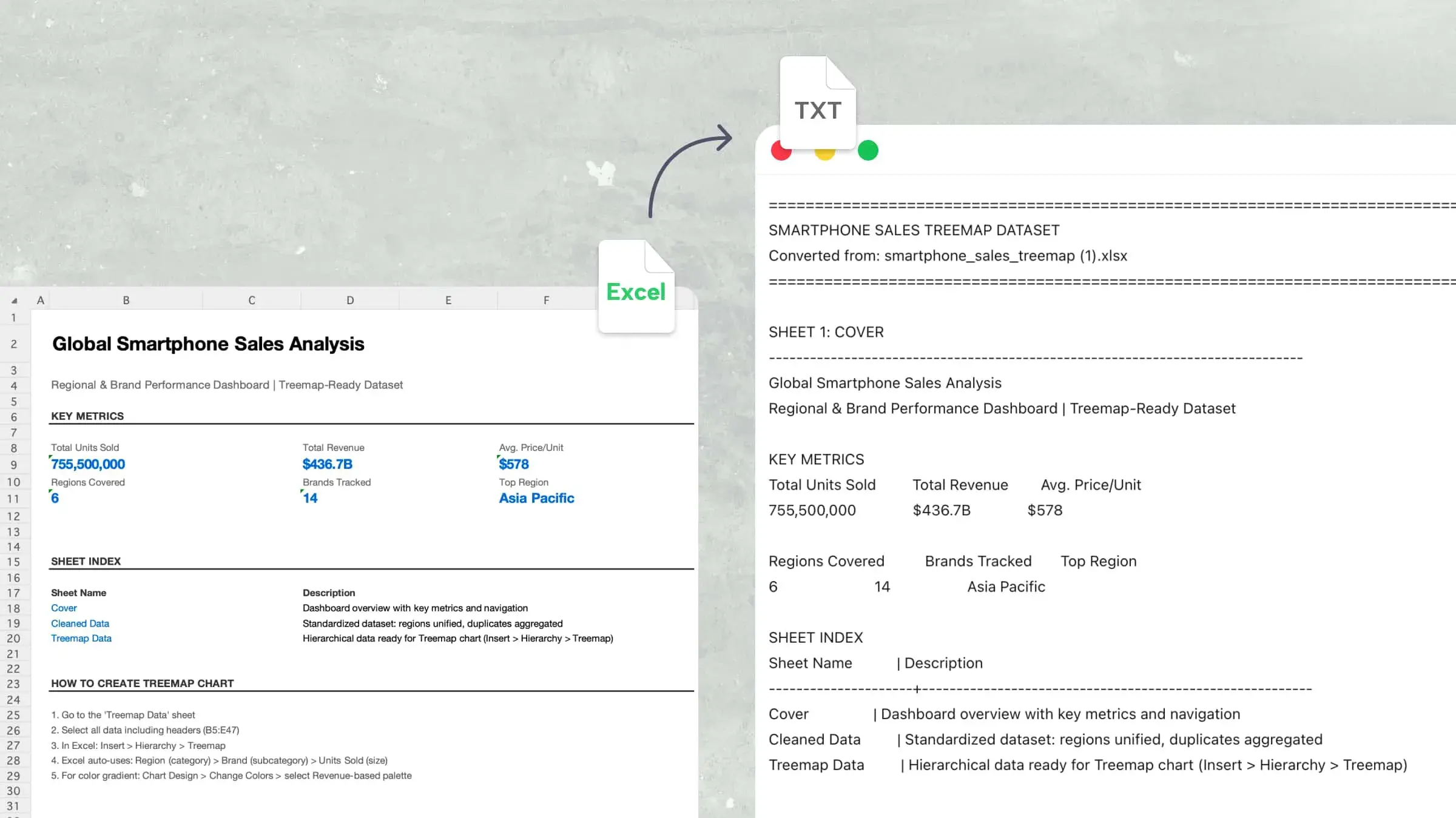 Cómo convertir Excel a archivo TXT: 3 formas rápidas y precisas